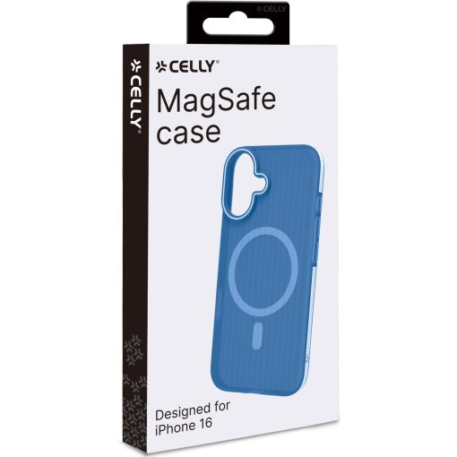 Magsuit MagSafe-kompatibelt skal iPhone 16 semi-transparent Blå - Image 5