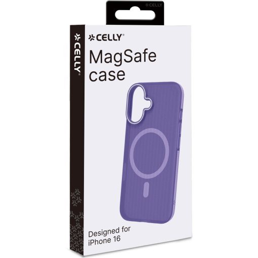 Magsuit MagSafe-kompatibelt skal iPhone 16 semi-transparent Lila - Image 10