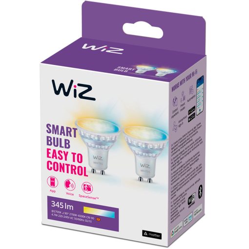 WiFi Smart LED GU10 50W 345lm Varm-kallvit 2-pack - Image 14