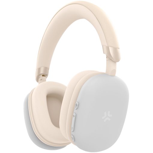 Soundbeat Trådlösa hörlurar Over-ear ANC+ENC Vit - Image 9