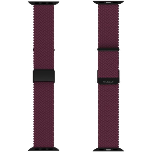 Armband till Apple Watch 42/44/45mm Flätat Lila - Image 5
