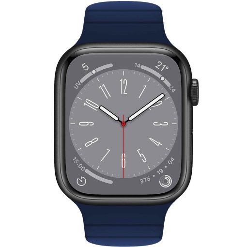 Armband till Apple Watch 42/44/45mm Magnetiskt Blå - Image 10