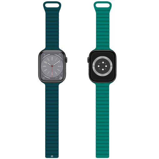 Armband till Apple Watch 42/44/45mm Magnetiskt Grön - Image 3