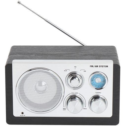 Radio AM/FM Analog inställning AUX-ingång TR-63B Svart - Image 5