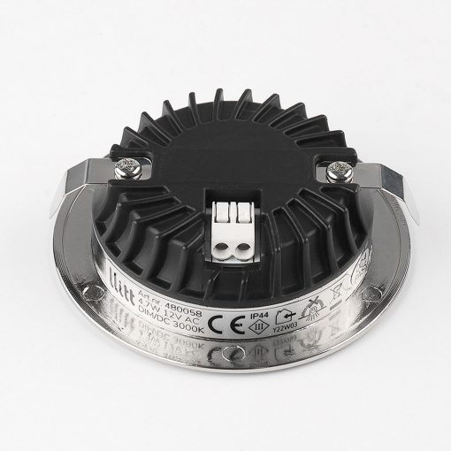 Alice 12V Infälld downlight 3000K IP44 340lm Borstad stål 1-pack - Image 3