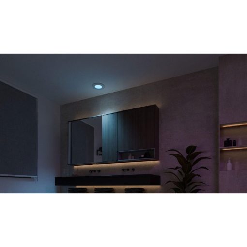 Slim Downlight S 90mm White and Color Ambiance Vit 3-pack - Image 11