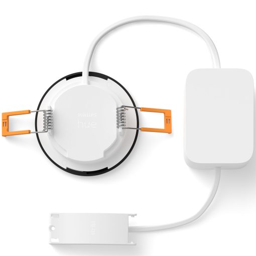 Slim Downlight S 90mm White and Color Ambiance Svart 1-pack - Image 15
