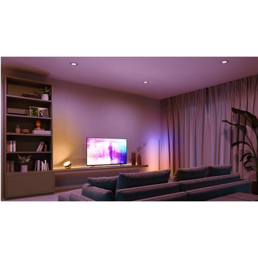 Slim Downlight L 170mm White and Color Ambiance Svart 1-pack - Image 5