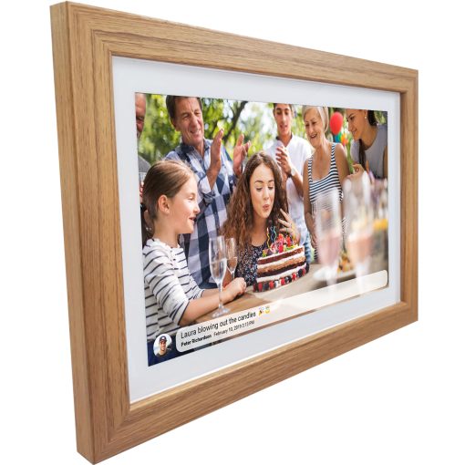 Smart fotoram 15,6" Full HD Wifi FRAMEO programvara PFF-1543LW Ljust trä - Image 19