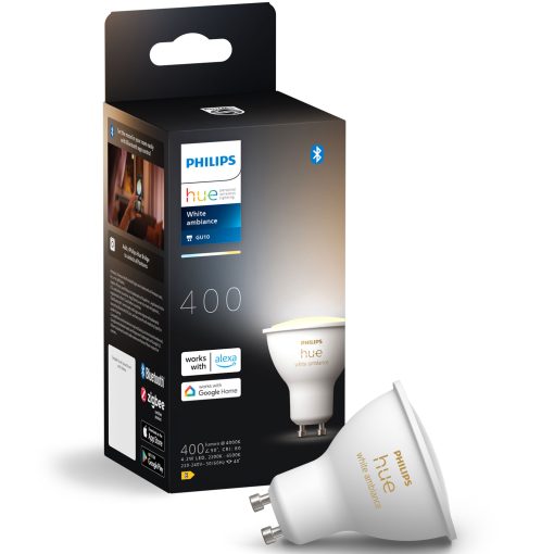 White Ambiance GU10 400lm 1-pack