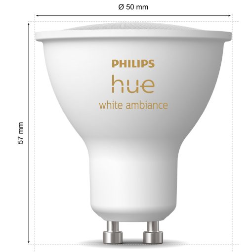 White Ambiance GU10 400lm 2-pack - Image 23