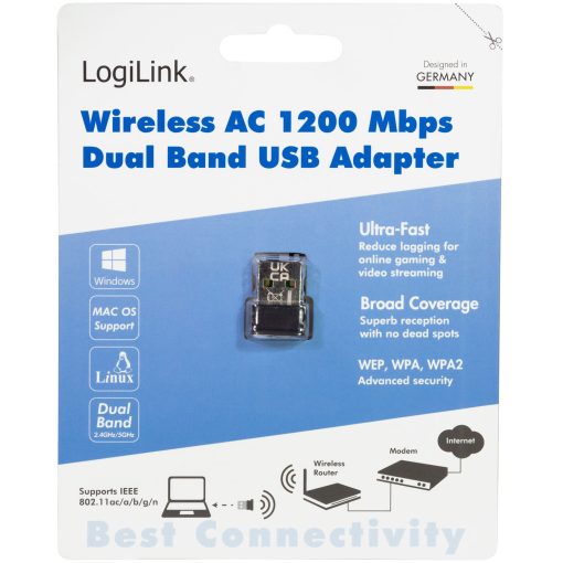 USB 2.0 Wifi-adapter AC 1200Mbit/s - Image 6