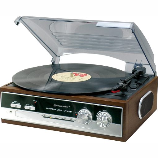 Musik-anläggning Vinyl Radio Innbyggda högtalare PL186H