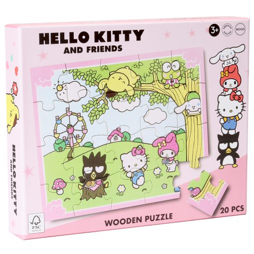 Hello Kitty Träpussel 20 bitar - Image 5