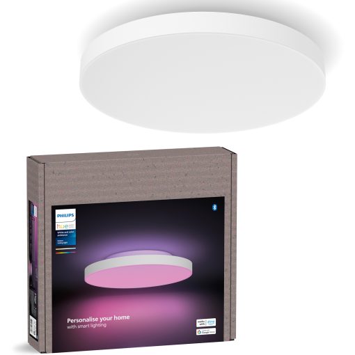 Datura liten takplafond Ø38,4 cm White and color ambiance 3300 lm