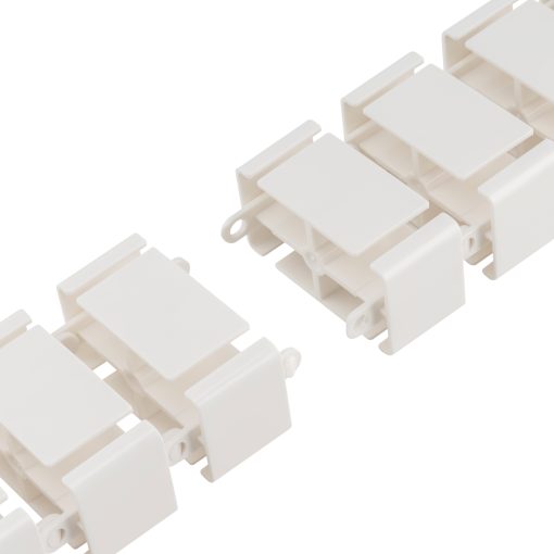Flexibel vertikal kabelkanal för sitt-/ståbord Vit - Image 19