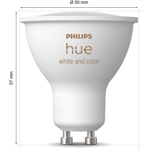 White and Color Ambiance GU10 400lm 2-pack - Image 10
