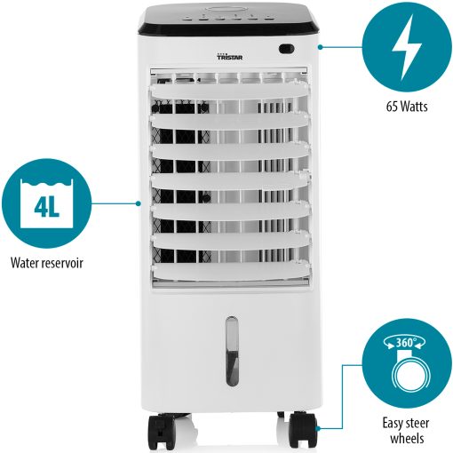 Luftkylare med Isklampar och Timer 4L 65W - Image 12