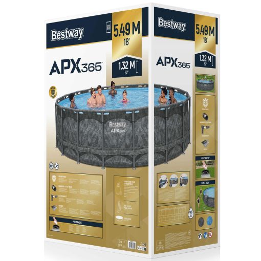APX 365 Round Pool Set 5,49m x 1,32m - Image 7