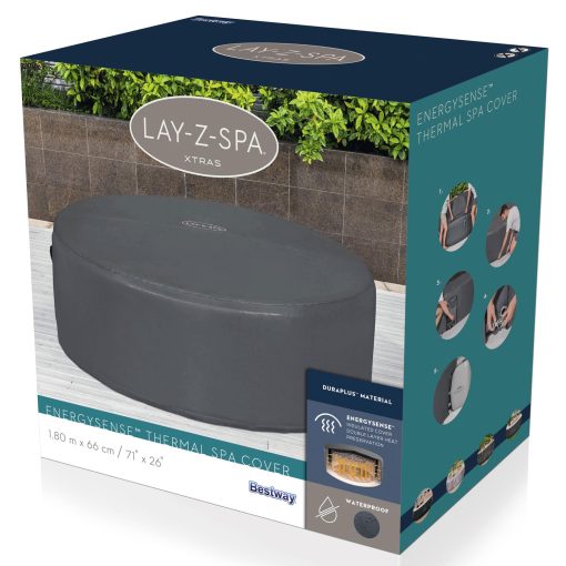 Lay-Z-Spa Thermal Skydd för Spabad Runt 1.80m x 66cm - Image 17