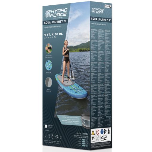 Aqua Journey Stand-Up Paddleboard Set 2.74m x 76cm x 12cm - Image 11