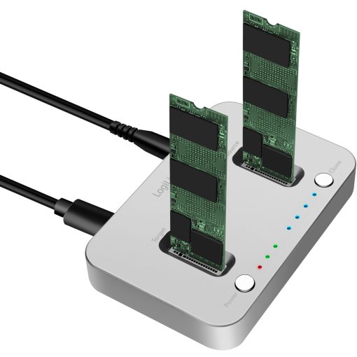 Dubbel M.2 NVMe SSD-dockningsstation USB 3.2 Gen 2 - Image 11