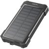 PowerBank 10.000 mAh 12W Solcell Svart