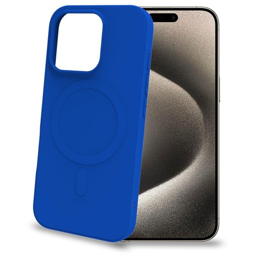 Cromomag Soft rubber case MagSafe-kompatibelt iPhone 16 Pro Blå