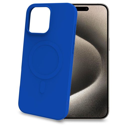 Cromomag Soft rubber case MagSafe-kompatibelt iPhone 16 Pro Max Blå