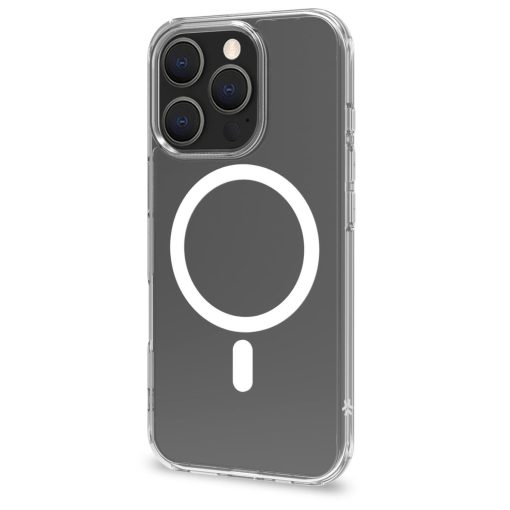 Gelskinmag TPU Cover MagSafe-kompatibelt iPhone 16 Pro Transparent - Image 8
