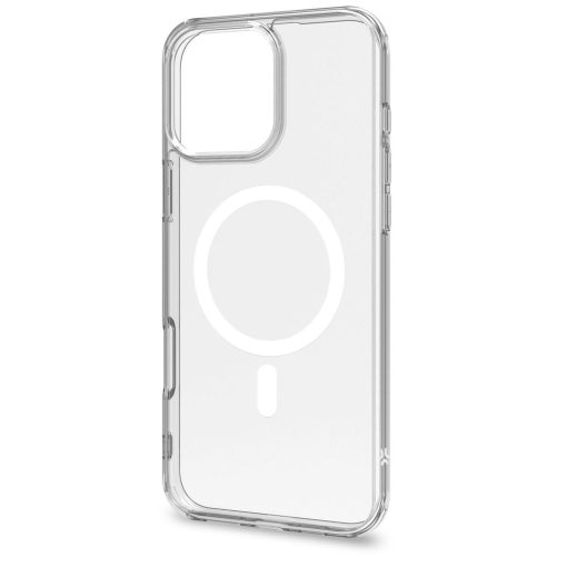 Gelskinmag TPU Cover MagSafe-kompatibelt  iPhone 16 Pro Max Transparent - Image 3