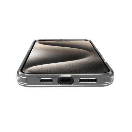Gelskinmag TPU Cover MagSafe-kompatibelt  iPhone 16 Pro Max Transparent - Image 9
