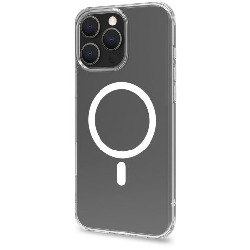 Gelskinmag TPU Cover MagSafe-kompatibelt  iPhone 16 Pro Max Transparent - Image 13