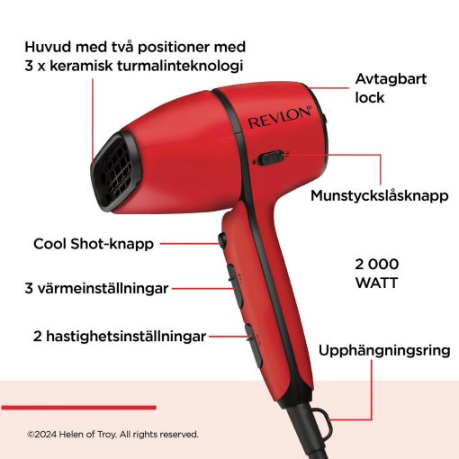 Hårfön Airflow Control 2000watt RVDR5320 - Image 12