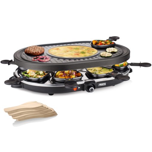 Raclette 8 Oval Grill Party  162700   43X30cm grillplatta - Image 19