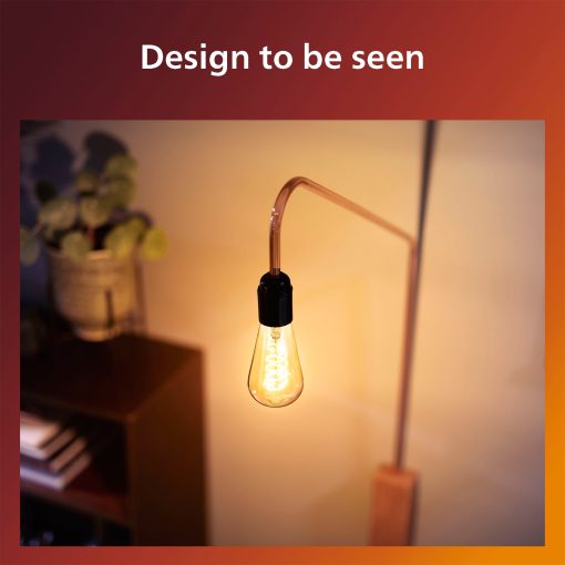 LED SceneSwitch E27 ST64 7-3,8-1W (50W) Deco spiral - Image 12