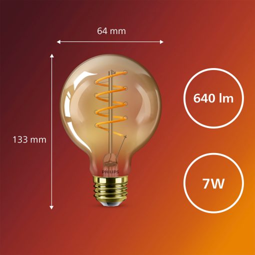 LED SceneSwitch E27 G95 7-3,8-1W (50W) Deco spiral - Image 26