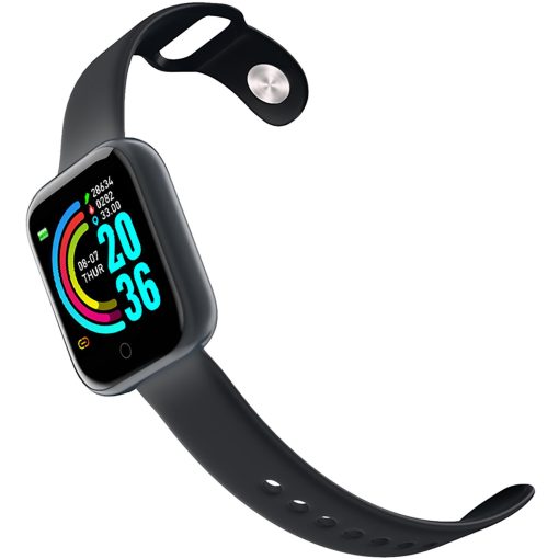 Trainerbeat Smartwatch med två armband Svart + Grön - Image 7