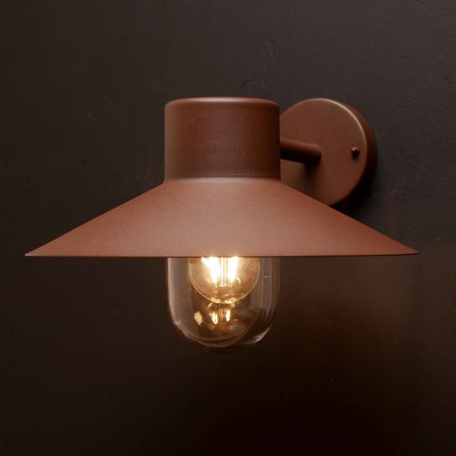 Victor Väggarmatur E27-sockel IP44 Corten - Image 3
