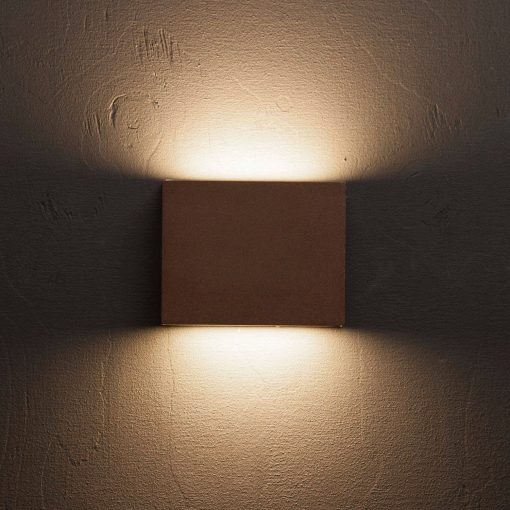 Per II Väggarmatur LED IP54 3000K 6W 430lm Corten - Image 5