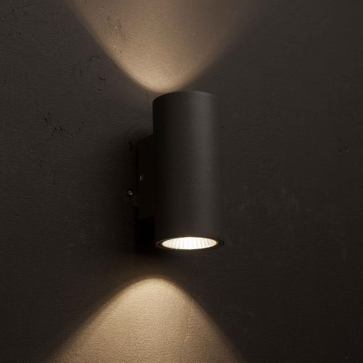 Erik II Väggarmatur LED IP65 3000K 6W 494lm Antracit - Image 14