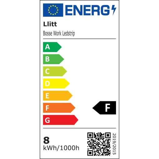Bosse Work Ledstrip arbetsbelysning 10m IP65 4000K 80W 8000lm - Image 5