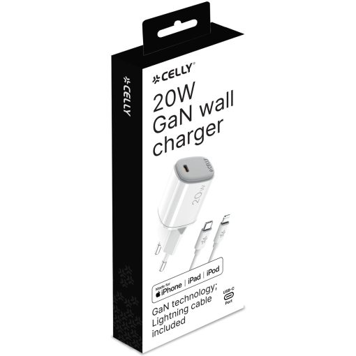USB-laddare GaN 1 x USB-C PD 20W + Lightning-kabel - Image 7