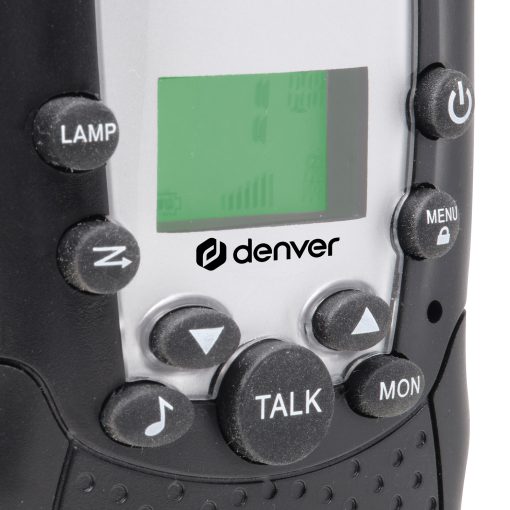 Walkie Talkie Två handenheter Åtta kanaler WTA-449 Svart - Image 11
