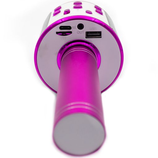Karaoke-mikrofon Bluetooth Inbyggd högtalare KMS-20P Rosa - Image 6