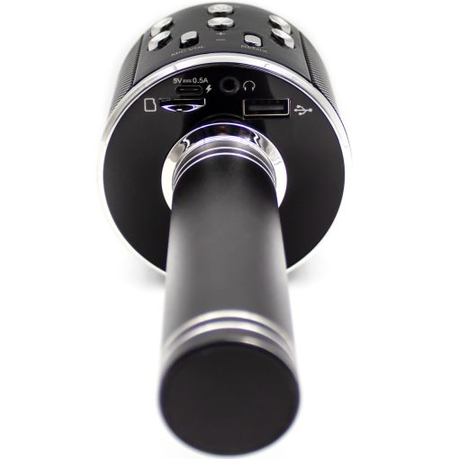 Karaoke-mikrofon Bluetooth Inbyggd högtalare KMS-20B Svart - Image 13