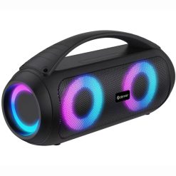 Högtalare Bluetooth 2x10W RMS Ljuseffekter Laddbart batteri BTG-616