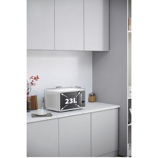 Mikrovågsugn 23L, 3 i 1 Grill/Airfryer 900/1000/1700W - Image 3