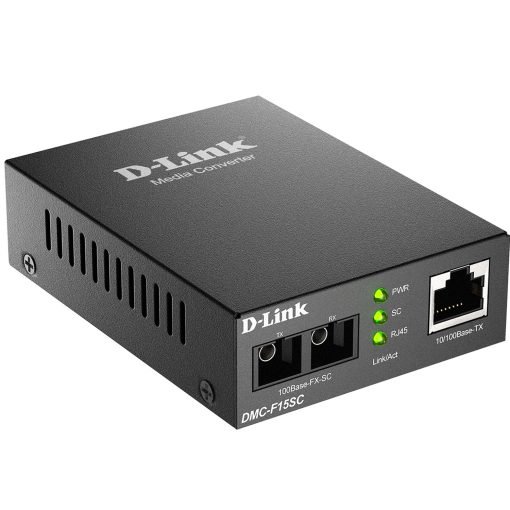 DMC-F15SC 10/100BaseTX to 100BaseFX SC Single-mode Media Converter 15km - Image 8