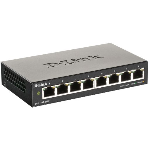 DGS-1100-08V2 8-port Smart Administrerbar Gigabitswitch - Image 10